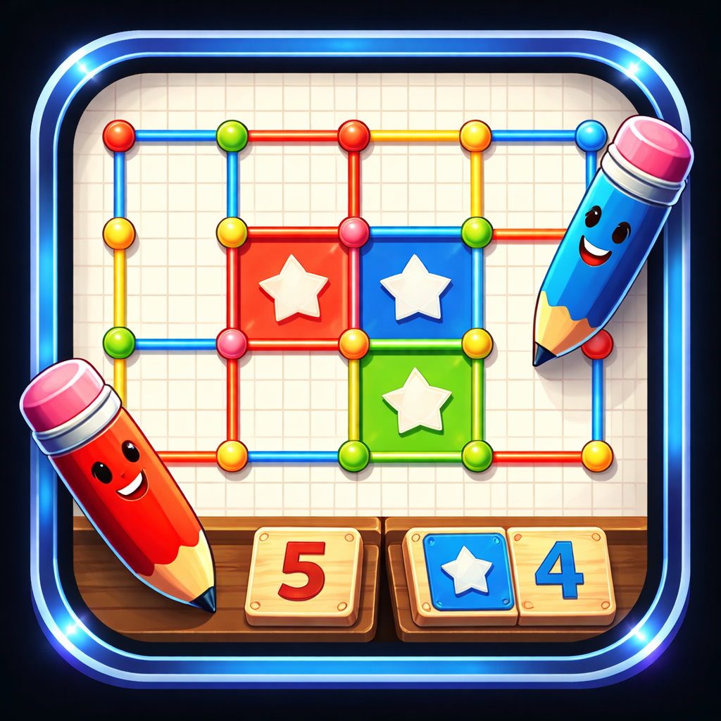 Play Dots & Boxes free